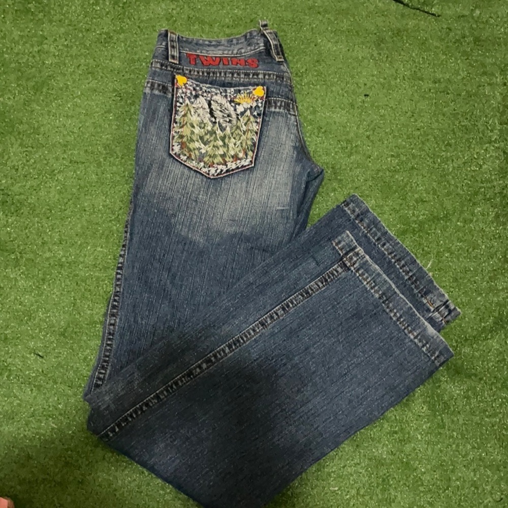 Dsquared2 Rare Italian Straight Fit Low-Rise Twins Jeans — image 3 of 8